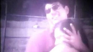 உறிஞ்சிய பிறகு டீன் ஸ்காங்க்ஸ் வாய் கொப்பளித்தது